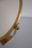 Brass Table Mirror by Ystad metall