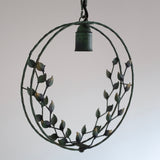 Round Leaf decorated Outdoor Pendant