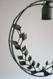 Round Leaf decorated Outdoor Pendant