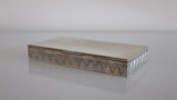 Mid-century Pewter box by GAB