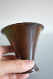 Pair of Small Bronze Vases by Ystad Brons