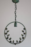 Round Leaf decorated Outdoor Pendant