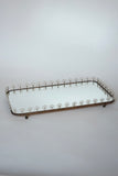 Rare large mirror plateau by Firma Svenskt Tenn