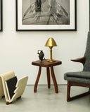 Brass table lamp by ASEA