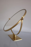 Brass Table Mirror by Ystad metall