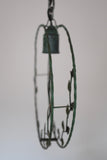 Round Leaf decorated Outdoor Pendant