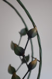 Round Leaf decorated Outdoor Pendant