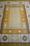 Vintage Swedish rug by Ingegerd Silow