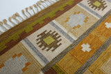 Vintage Swedish rug by Ingegerd Silow