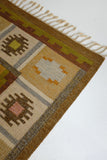 Vintage Swedish rug by Ingegerd Silow