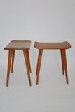 Pair of Pine stools Visingsö by Carl Malmsten