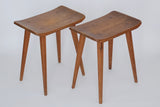 Pair of Pine stools Visingsö by Carl Malmsten