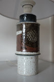 Pair of Stoneware table lamps by Inger Persson