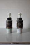 Pair of Stoneware table lamps by Inger Persson