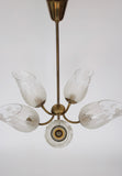 1940s Chandelier by Glössner