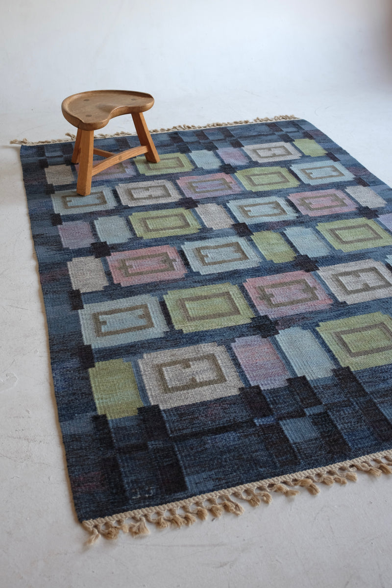 Swedish Mid-Century Rug Spise Hall by Judith Johansson – Studio Nordic
