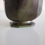 Swedish 1930s Bronze Vase by Jacob Ängman