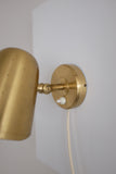 Brass Wall Lamp from Boréns