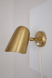 Brass Wall Lamp from Boréns