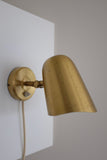 Brass Wall Lamp from Boréns