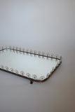 Rare large mirror plateau by Firma Svenskt Tenn