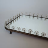 Rare large mirror plateau by Firma Svenskt Tenn