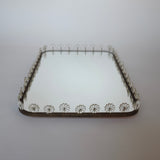 Rare large mirror plateau by Firma Svenskt Tenn