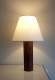 1960s Rosewood table lamp by Luxus