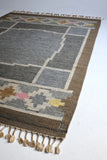 Vintage Swedish Kilim rug "Ringsjön" by Ingegerd Silow