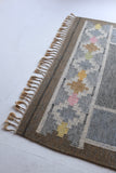 Vintage Swedish Kilim rug "Ringsjön" by Ingegerd Silow