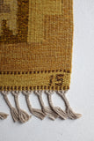 Vintage Swedish Kilim rug "Hardanger" by Ingegerd Silow