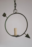 Round Arrow decorated Outdoor Pendant