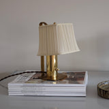 Scandinavian Modern Brass Side lamp