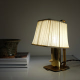 Scandinavian Modern Brass Side lamp