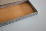 Mid-century Pewter box by GAB