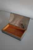 Mid-century Pewter box by GAB