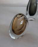 Set of Swedish Mid-Century Glass Vases