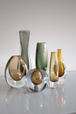 Set of Swedish Mid-Century Glass Vases