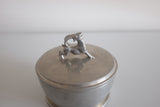1934 Swedish Pewter Jar by Harald Linder