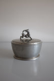 1934 Swedish Pewter Jar by Harald Linder