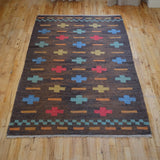 Vintage Swedish Mid-century rug