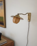 1950s pair of Danish Wall lights