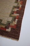 Large Vintage Swedish Kilim rug