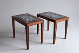 Pair of Rosewood Side tables by Severin Hansen