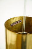 Mid century Brass and Glass chandelier by Hans Agne Jakobsson