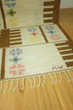 Vintage Swedish Kilim Rug by Alice Wallebäck