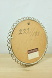 1950's Brass Filigree Wall Mirror by Hans-Agne Jakobsson