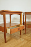 1960's Pair of Frisco Side Tables by Folke Ohlsson
