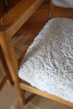 Pair of Sheepskin Armchairs by Alf Svensson