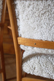 Pair of Sheepskin Armchairs by Alf Svensson